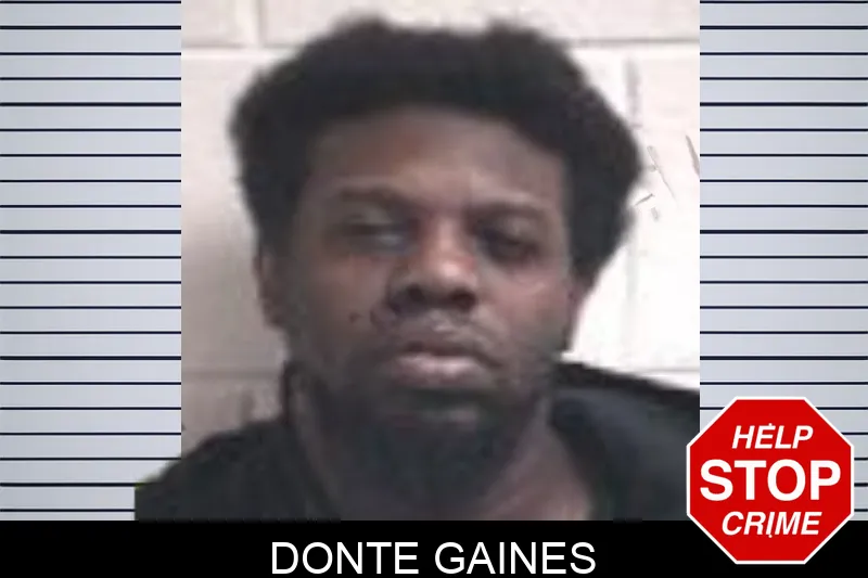 Donte Gaines mugshot