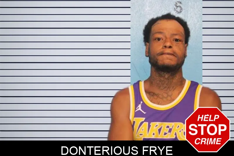 Donterious Frye mugshot