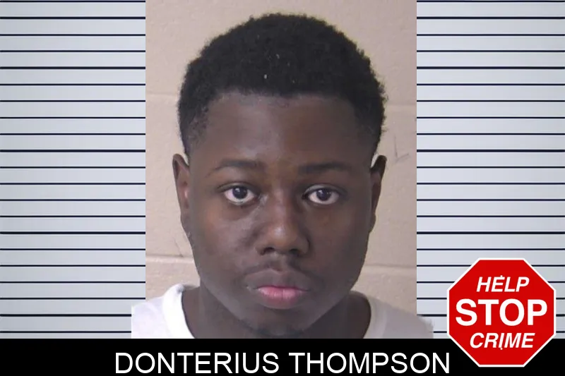 Donterius Thompson mugshot