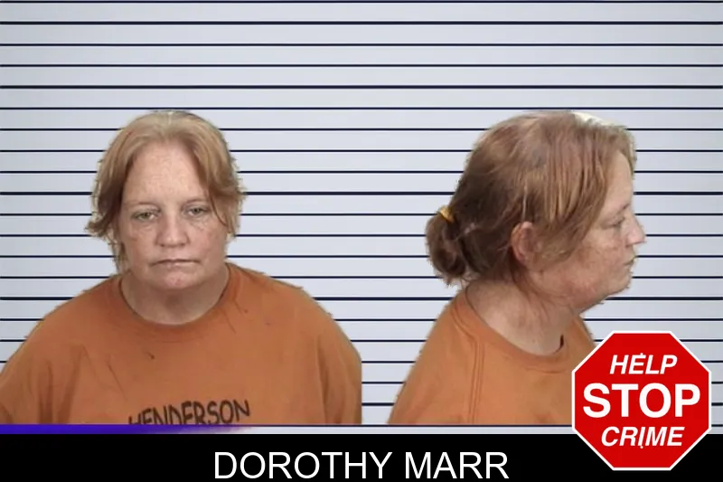 Dorothy Marr mugshot