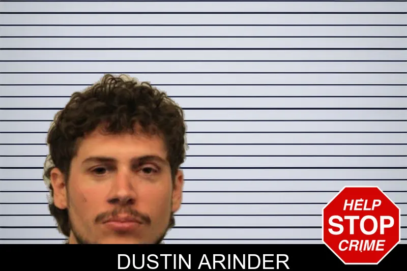 Dustin Arinder mugshot