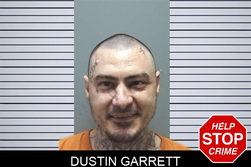 Dustin Garrett mugshot