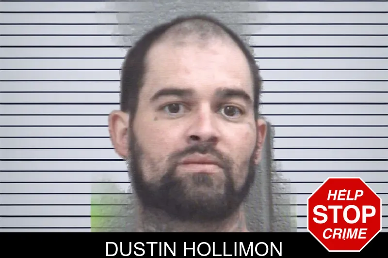 Dustin Hollimon mugshot