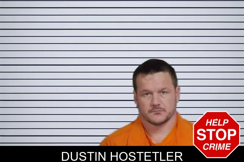 Dustin Hostetler mugshot