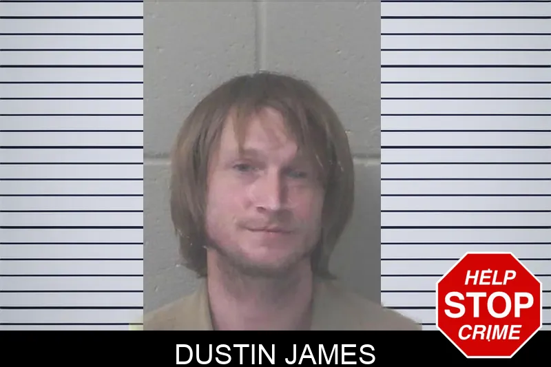 Dustin James mugshot
