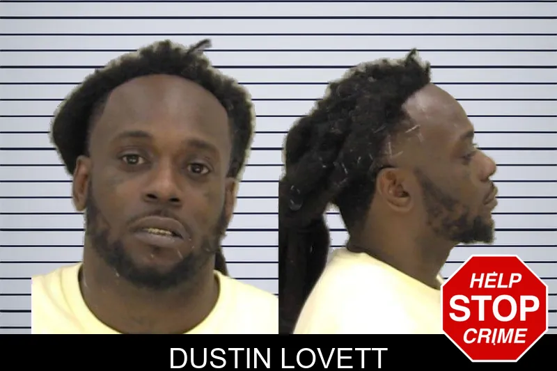 Dustin Lovett mugshot