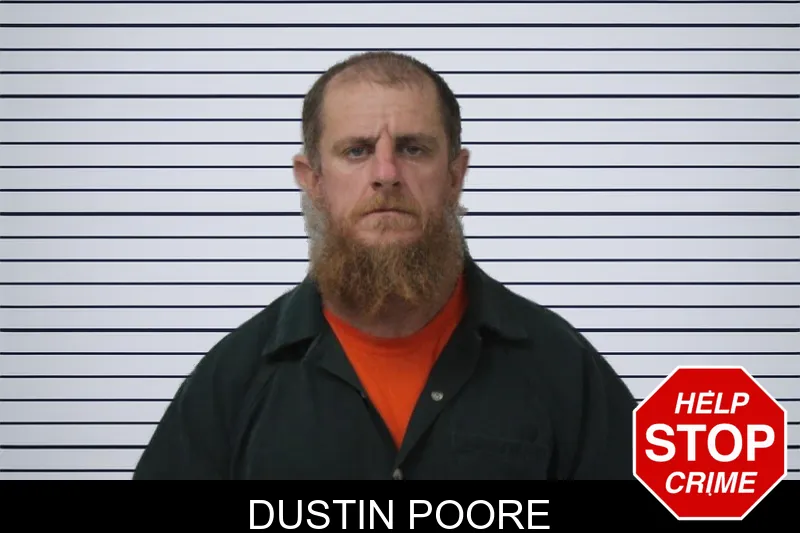 Dustin Poore mugshot