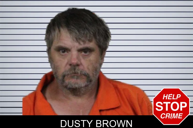 Dusty Brown mugshot