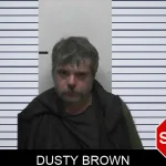 Dusty Brown mugshot
