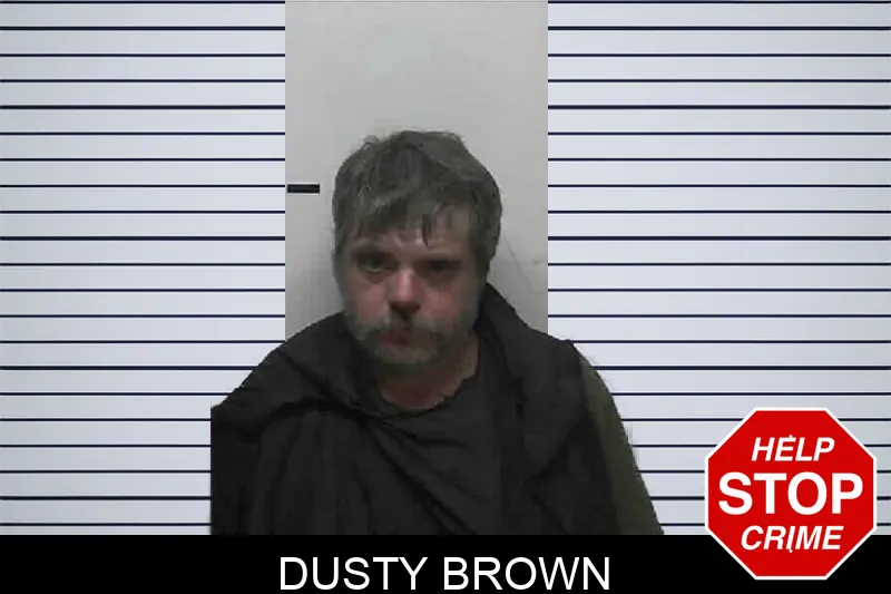 Dusty Brown mugshot