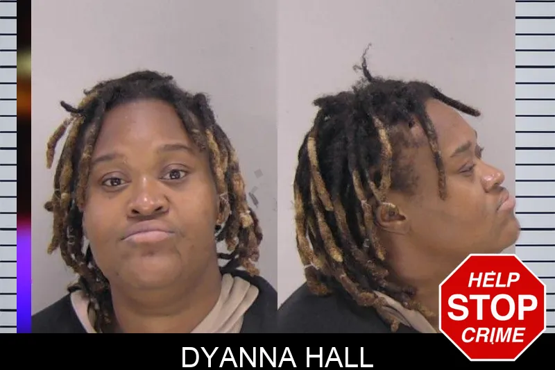 Dyanna Hall mugshot