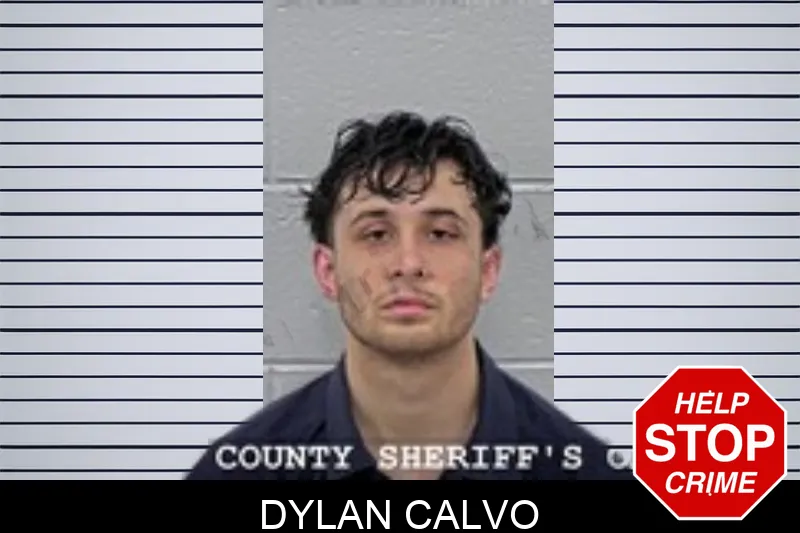 Dylan Calvo mugshot