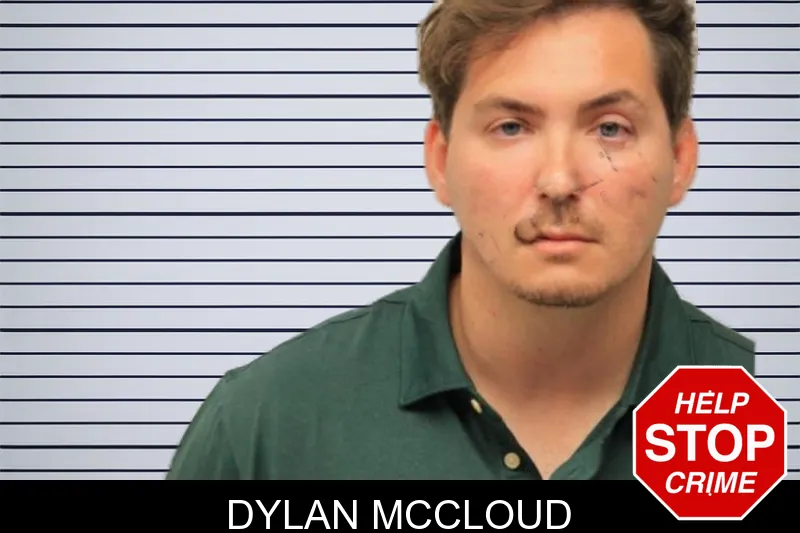 Dylan McCloud mugshot