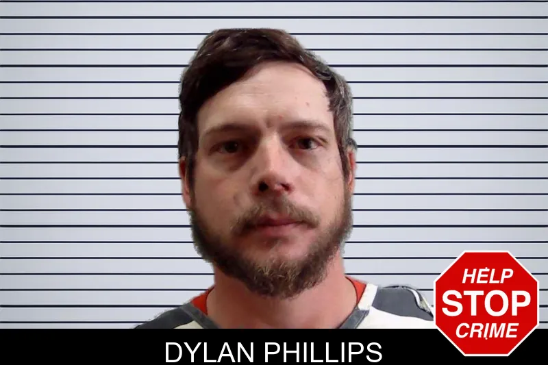 Dylan Phillips mugshot