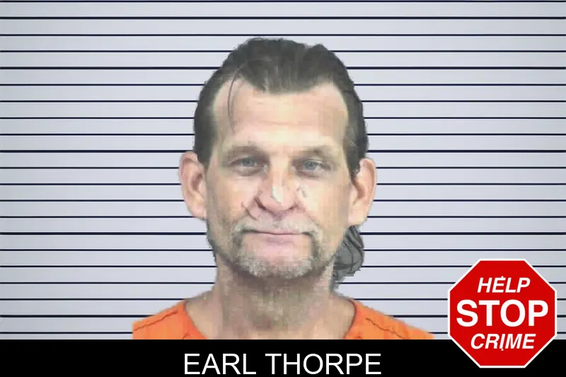 Earl Thorpe mugshot