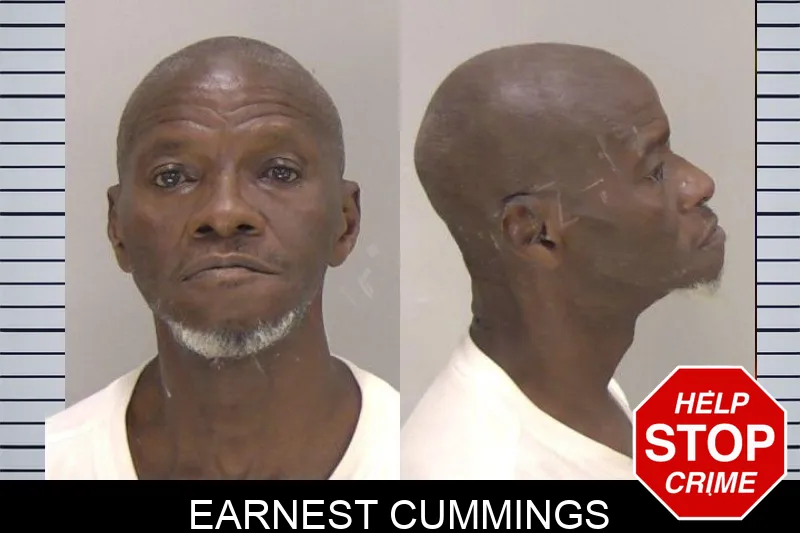 Earnest Cummings mugshot