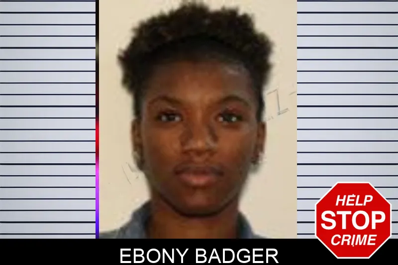 Ebony Badger mugshot