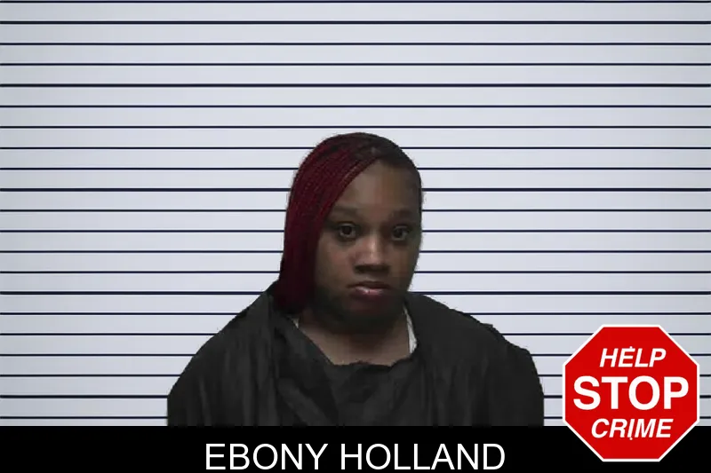 Ebony Holland mugshot