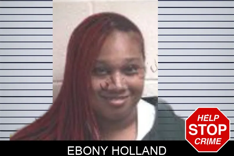 Ebony Holland mugshot