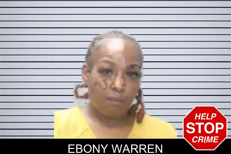 Ebony Warren mugshot