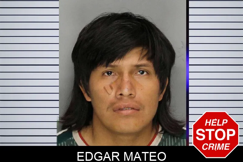 Edgar Mateo mugshot