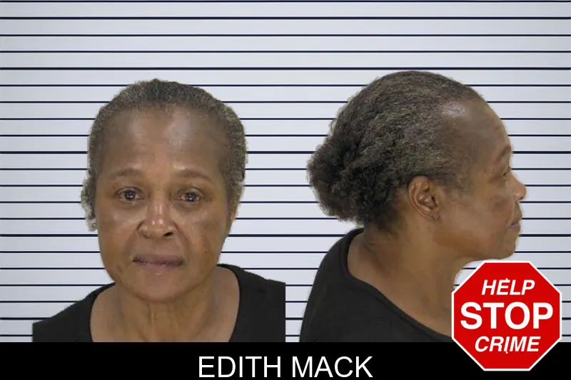Edith Mack mugshot