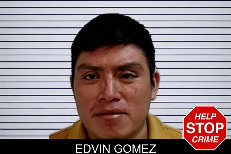Edvin Gomez mugshot