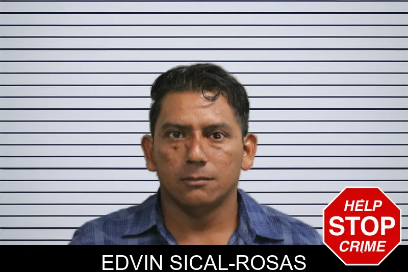 Edvin Sical-Rosas mugshot