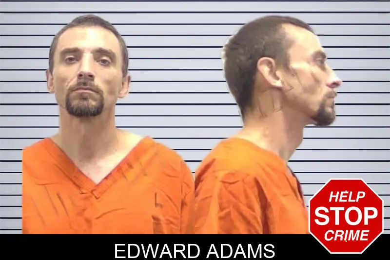 Edward Adams mugshot
