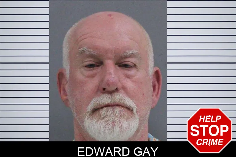 Edward Gay mugshot