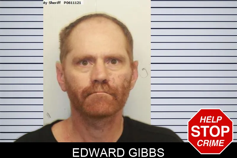 Edward Gibbs mugshot