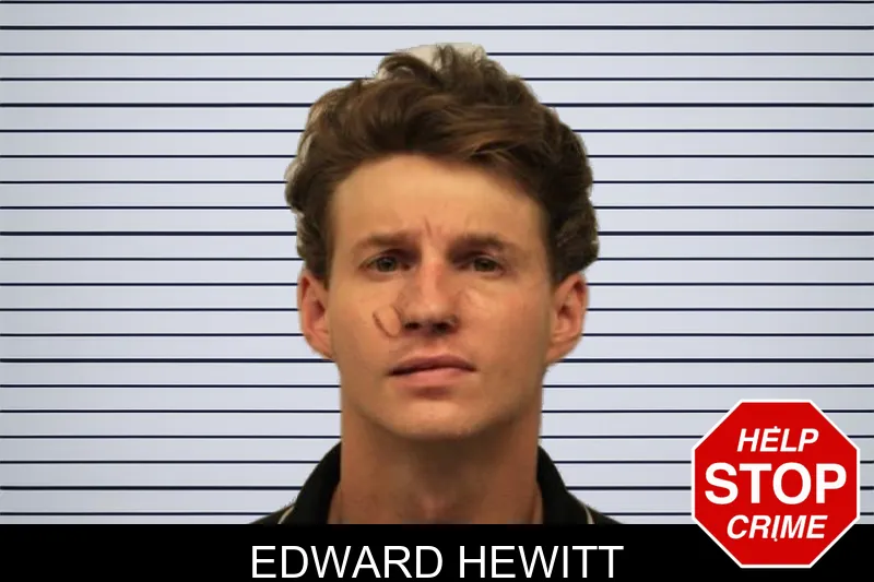 Edward Hewitt mugshot