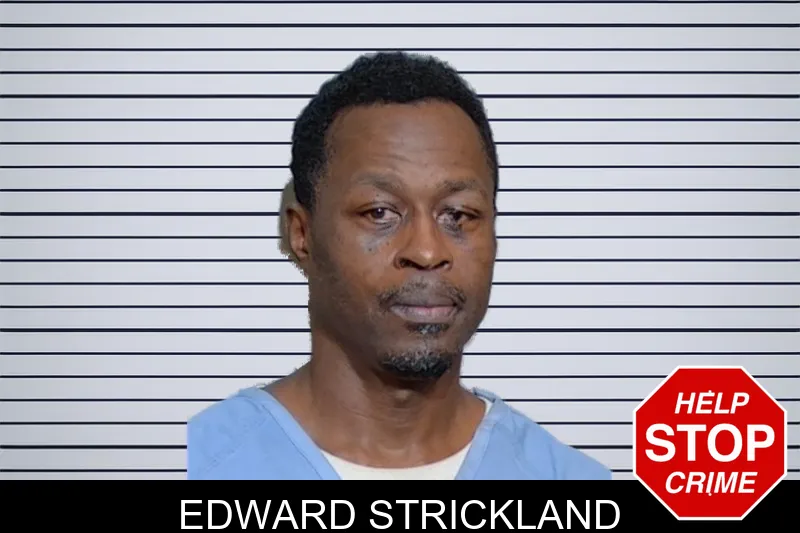 Edward Strickland mugshot