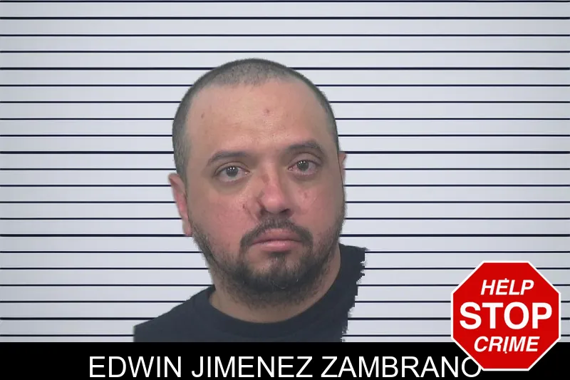 Edwin Jimenez Zambrano mugshot