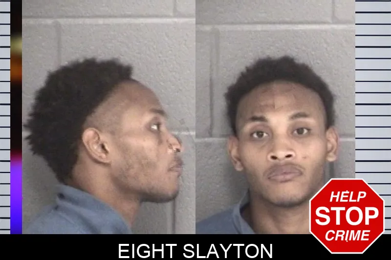 Eight Slayton mugshot