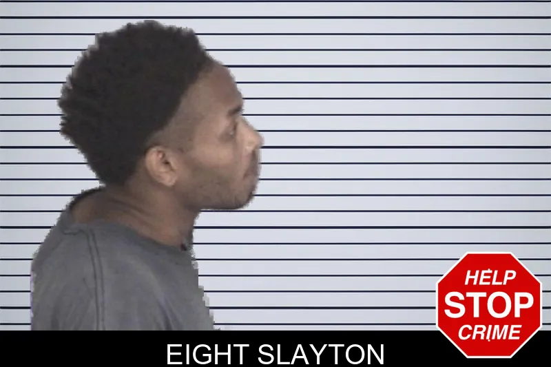 Eight Slayton mugshot