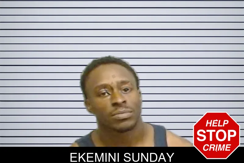 Ekemini Sunday mugshot