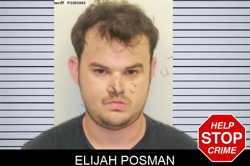 Elijah Posman mugshot