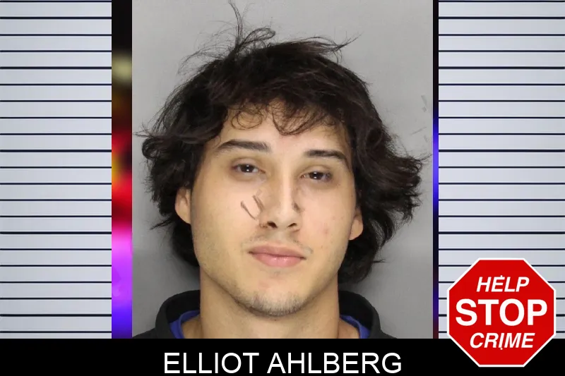 Elliot Ahlberg mugshot
