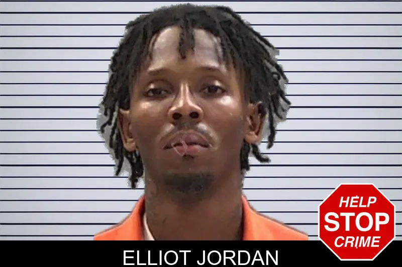 Elliot Jordan mugshot