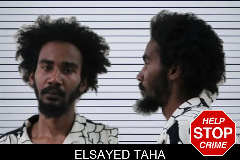 Elsayed Taha mugshot
