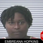 Embreana Hopkins mugshot