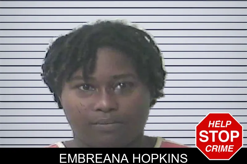 Embreana Hopkins mugshot
