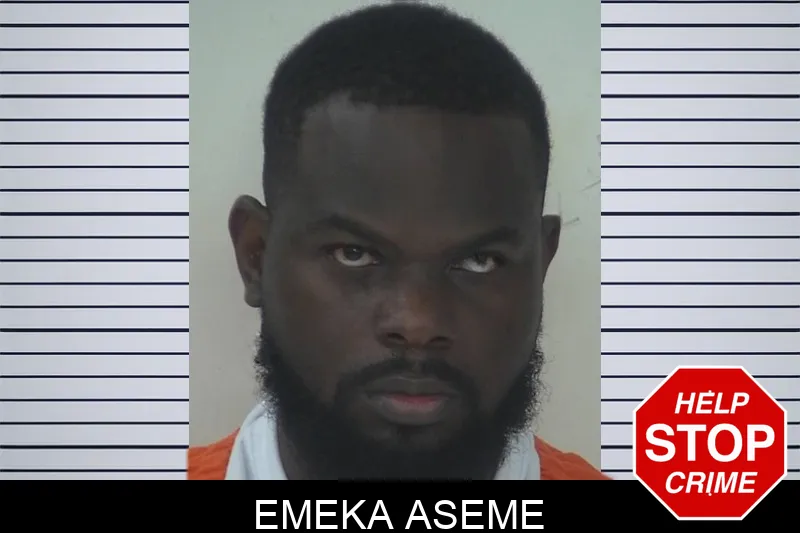Emeka Aseme mugshot
