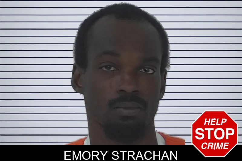 Emory Strachan mugshot