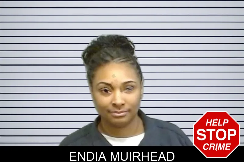 Endia Muirhead mugshot