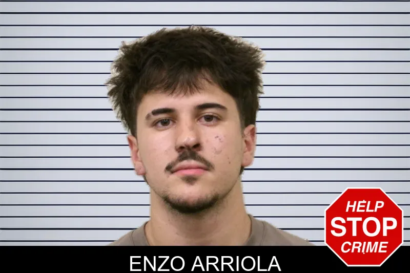 Enzo Arriola mugshot