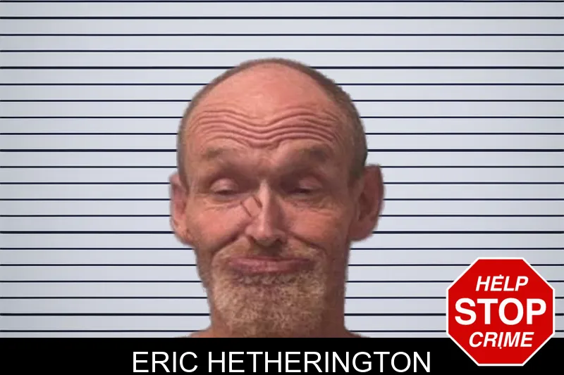 Eric Hetherington mugshot