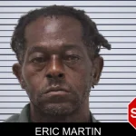 Eric Martin mugshot