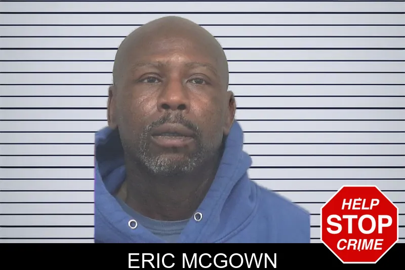 Eric McGown mugshot